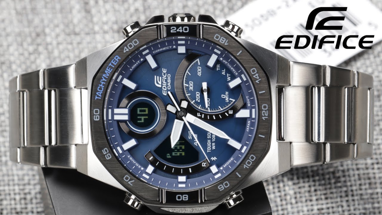 ОБЗОР И НАСТРОЙКА! Casio EDIFICE ECB-950DB-2AEF | Style-Time