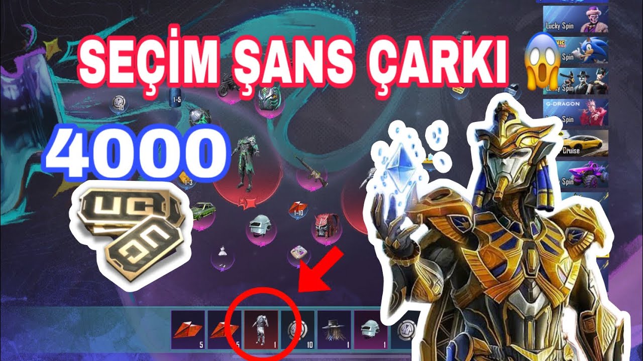 SON ANDA ÇIKTI 😱 SEÇİM ŞANS SANDIĞI _ PUBG MOBİLE