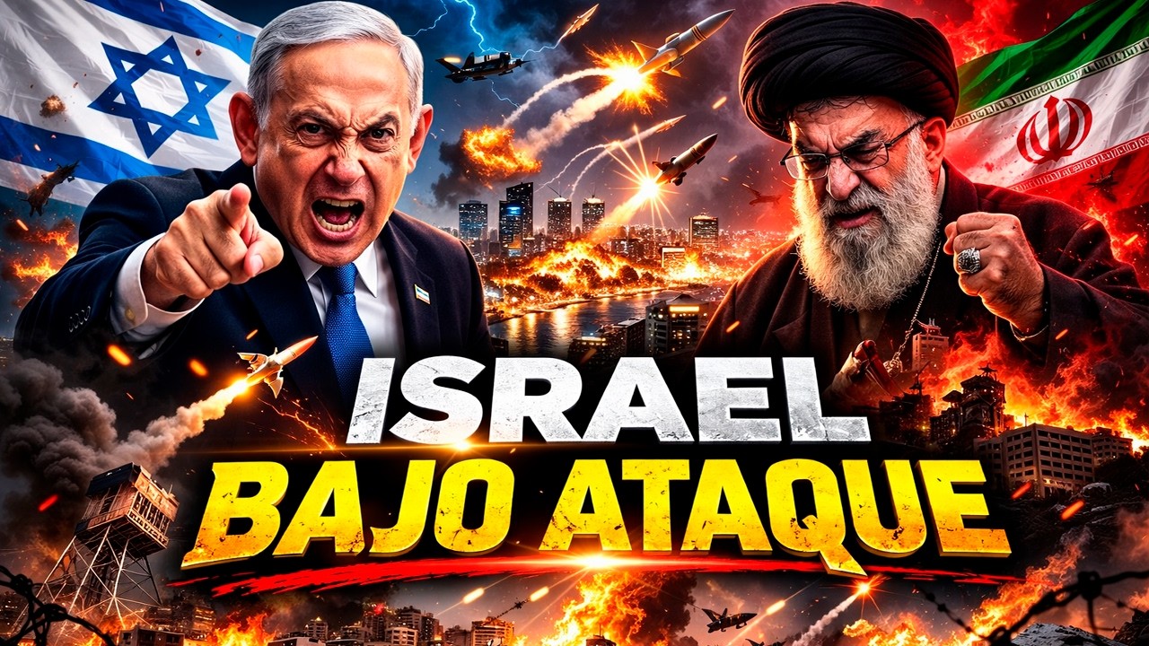 ISRAEL BAJO ATAQUE: Misiles iraníes  sobre Tel Aviv mientras explosiones sacuden Teherán