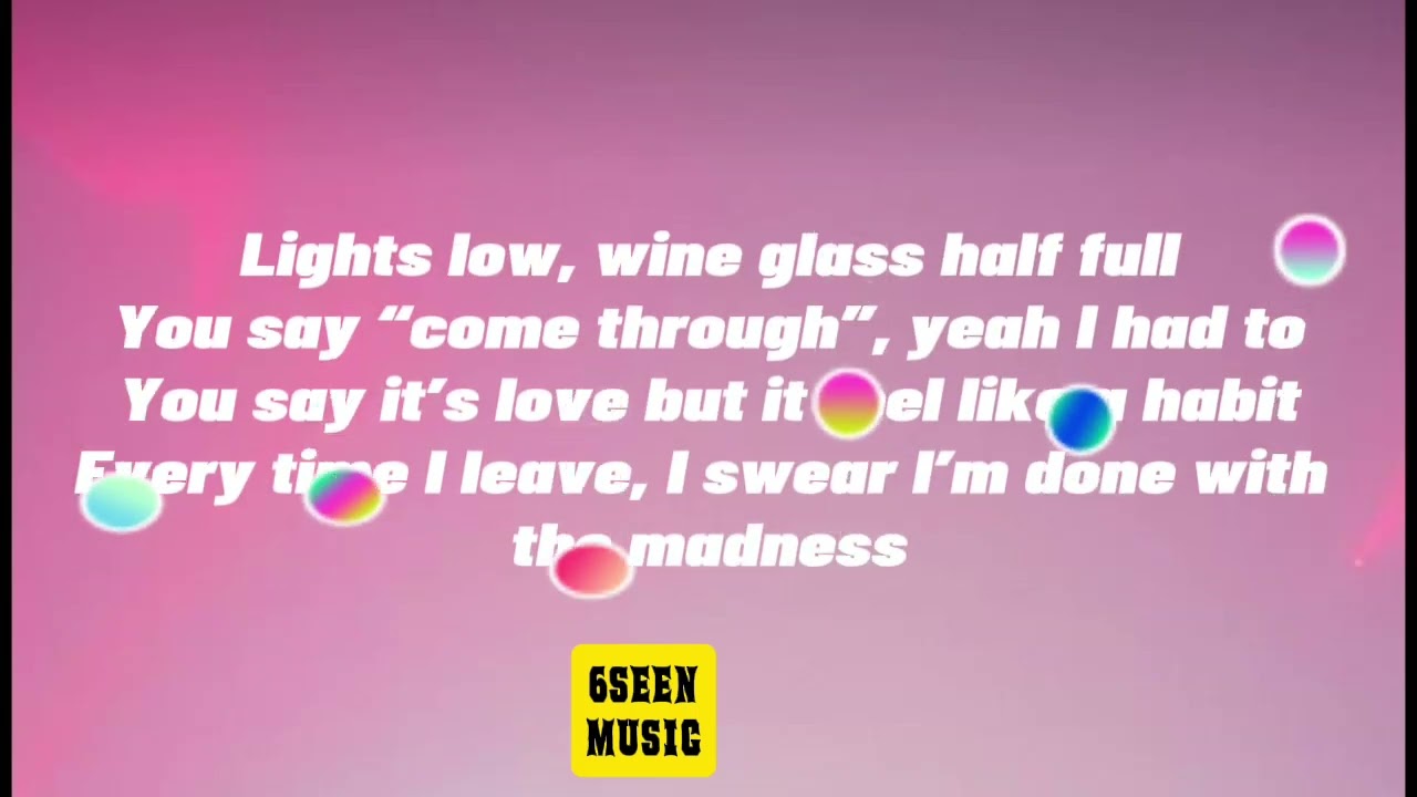 FOLDED (LYRICS VIDEO)