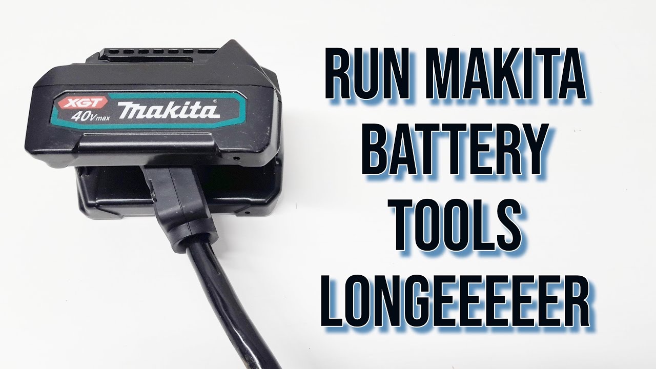 Увеличьте время работы аккумуляторных инструментов Makita