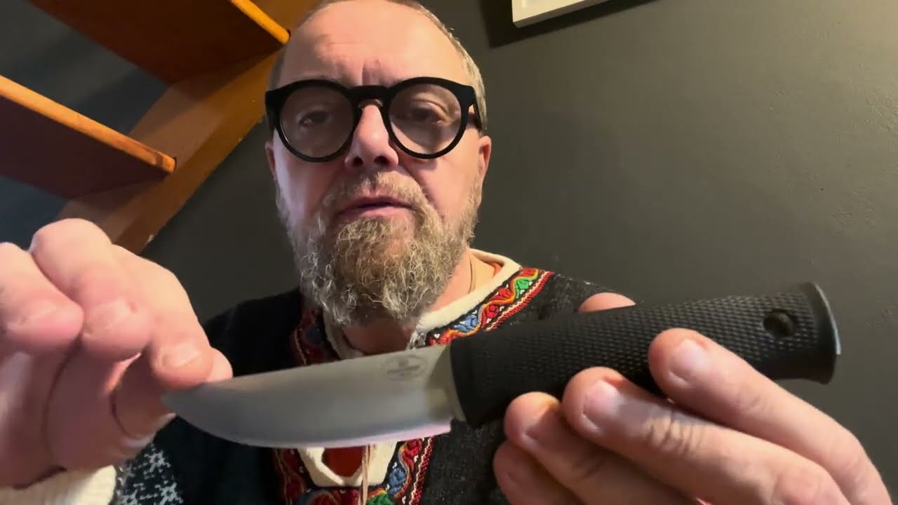 Fallkniven H1 lam COS, nóż myśliwski inspirowany Skandynawią i Skookum Bush Tool Morsa Kochańskiego.