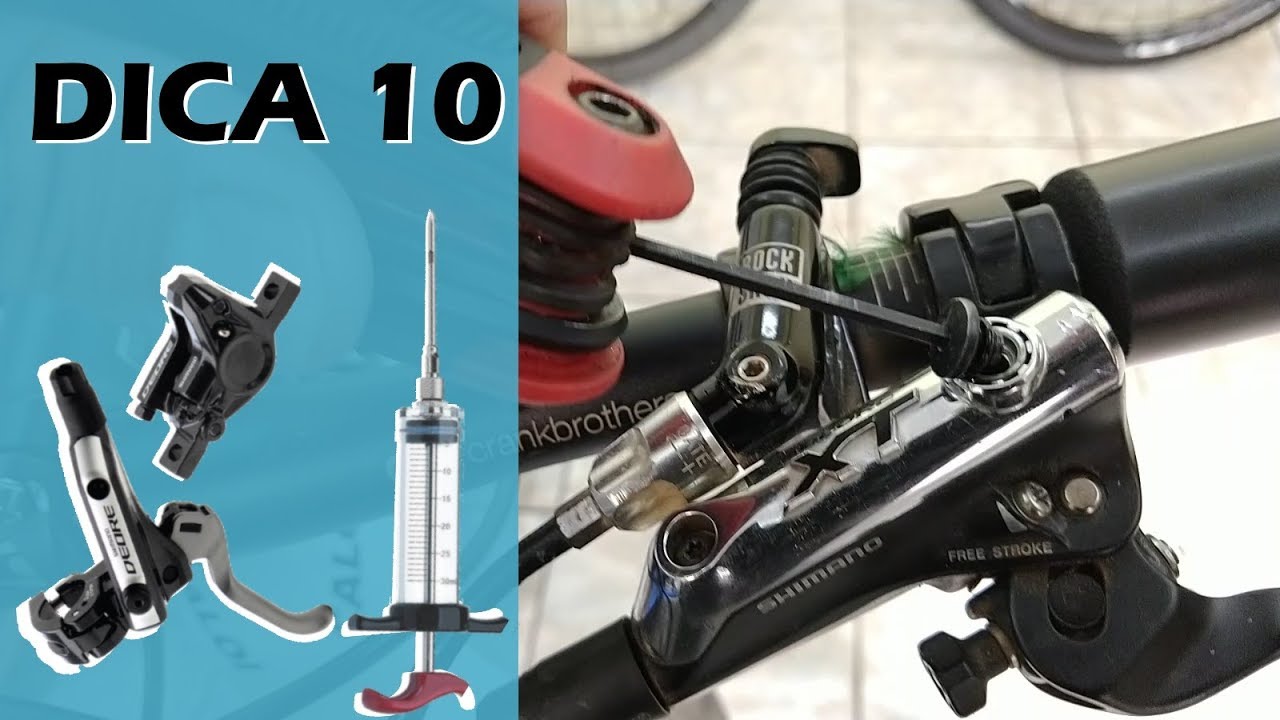 DICA 10 - Sangria Simples do Freio Hidráulico Bike