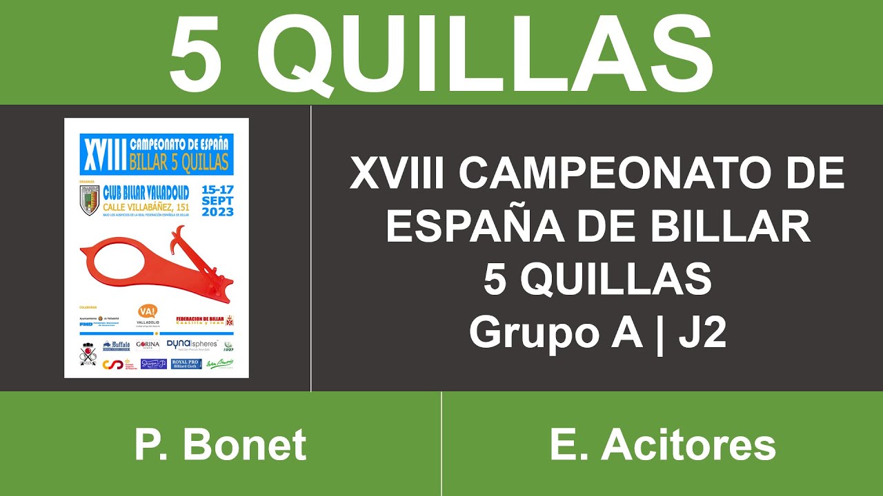 GR A | J2 | M4 | P. Bonet - E. Acitores