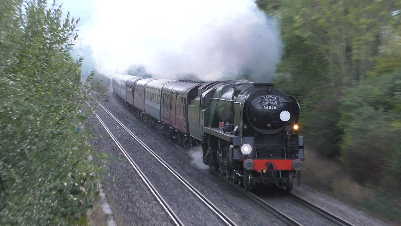 A Bittersweet Mainline Return for 34028 'Eddystone' on 