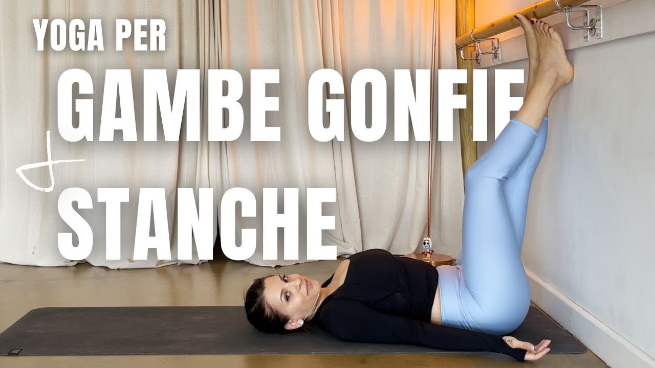 Yoga per GAMBE PESANTI, Gonfie, Stanche ♥ Alleggerisci il Corpo Dopo una Giornata in Piedi ♥ 20 Min