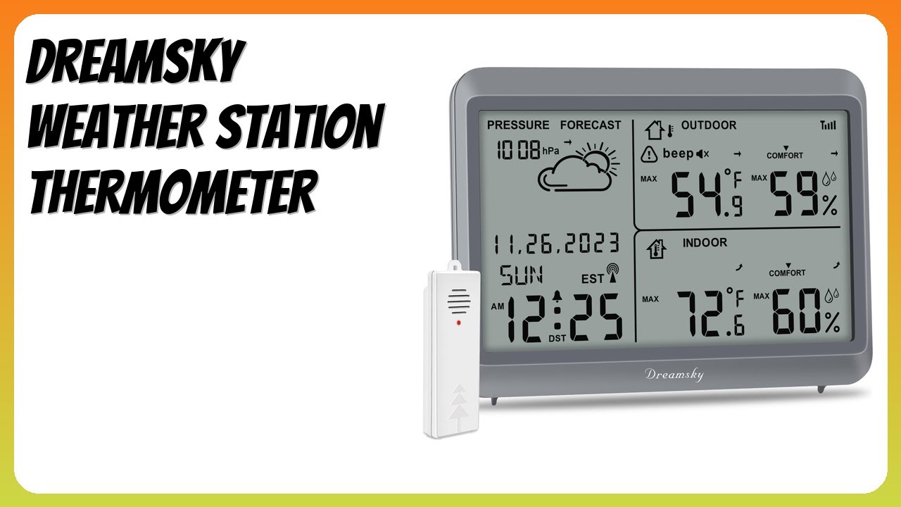 REVIEW (2026): DreamSky Weather Station Thermometer. Features
