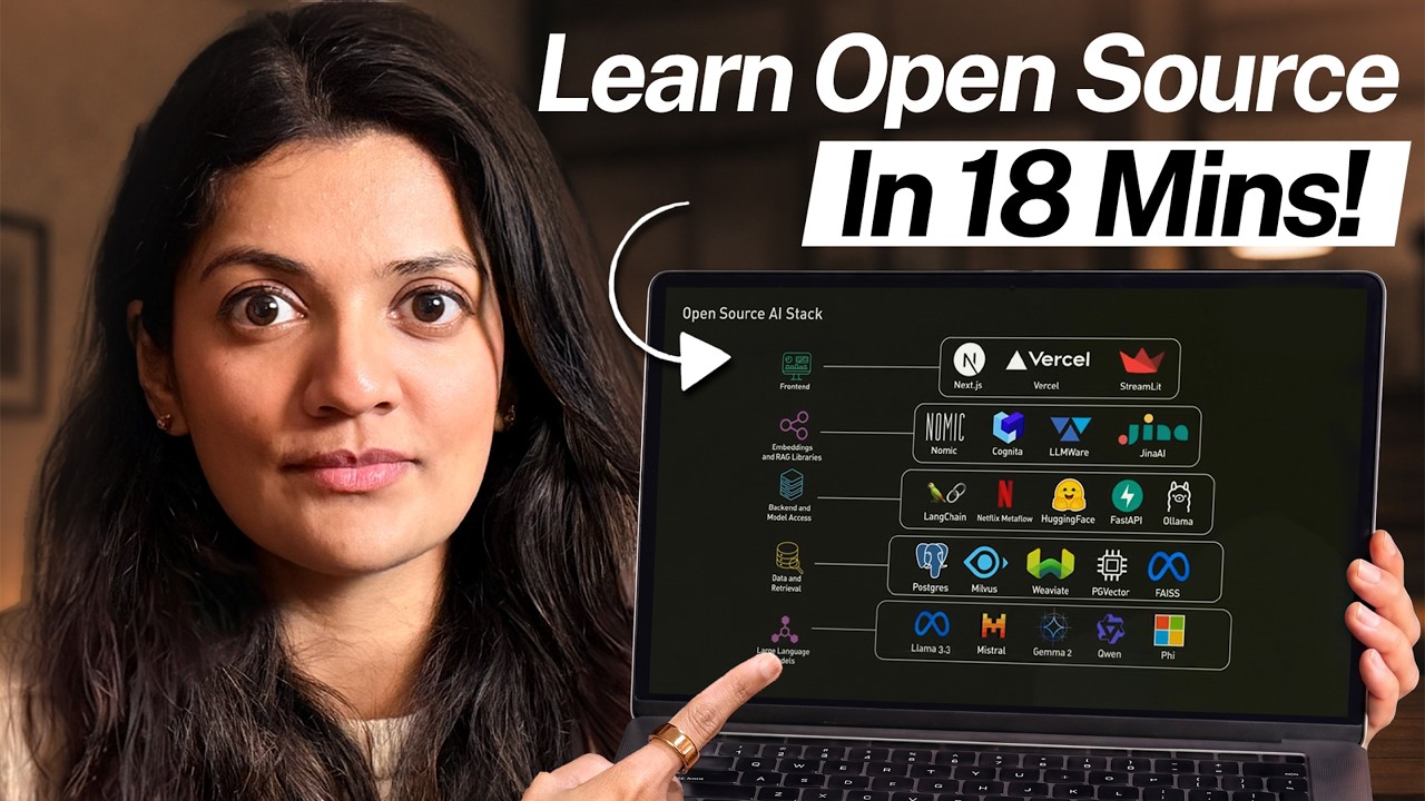 Complete Open Source AI Explained in 18 Mins