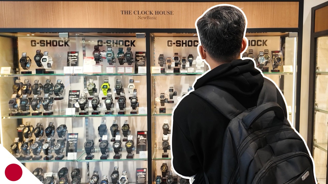 Часы Seiko и Casio: сокровища в японском магазине Clock House.