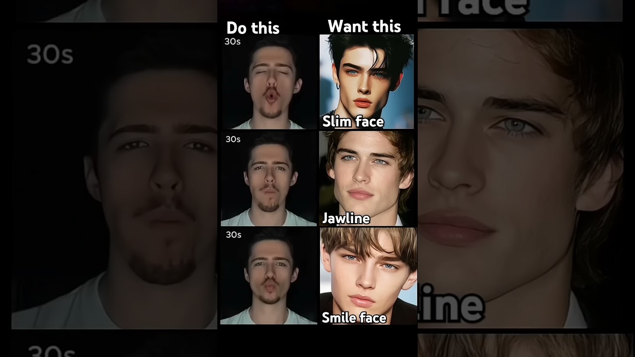 Fix Your Face Asymmetry Naturally #babyface #alphamale #beautytips