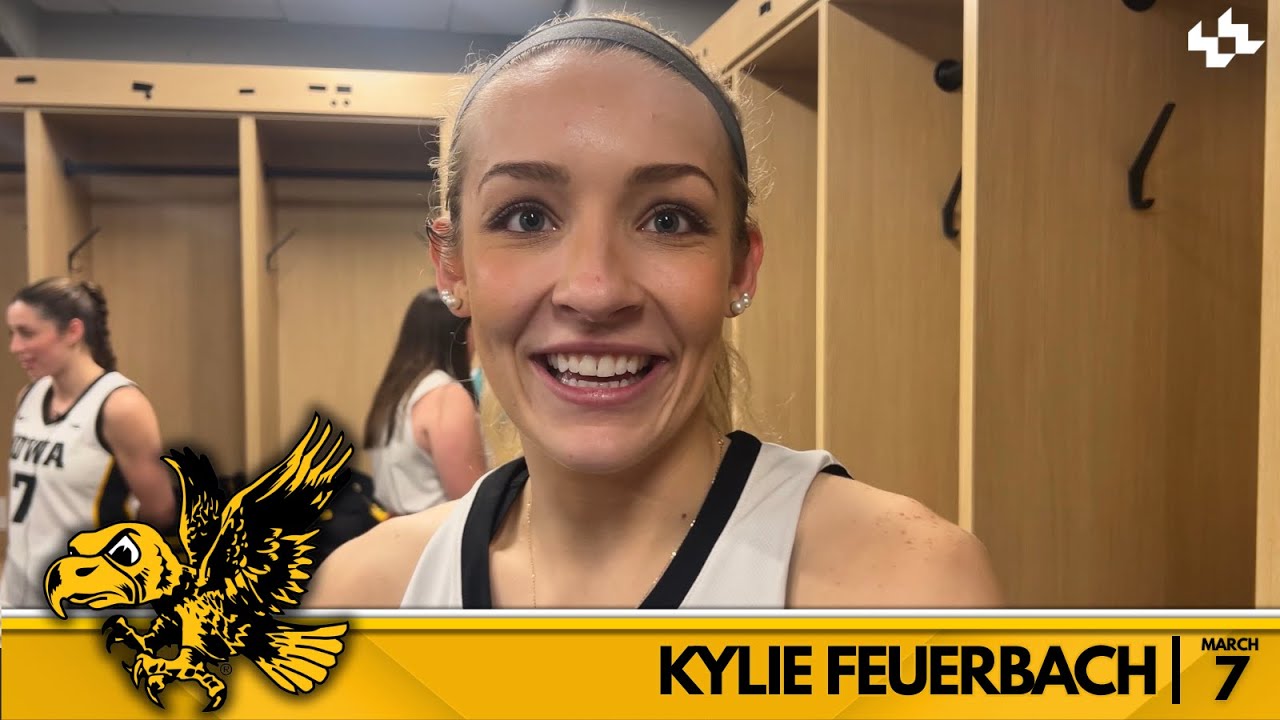 Kylie Feuerbach - Michigan | Iowa Women's Basketball | March 7