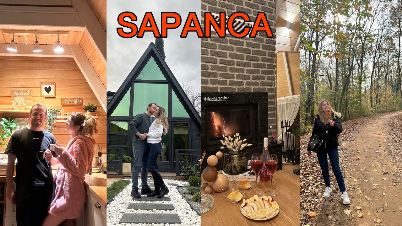 SAPANCA VLOG 👩‍❤️‍👨 | SICAK HAVUZ & JAKUZİLİ BUNGALOW 🏡 | ORMANYA 🍂🍁🐿️