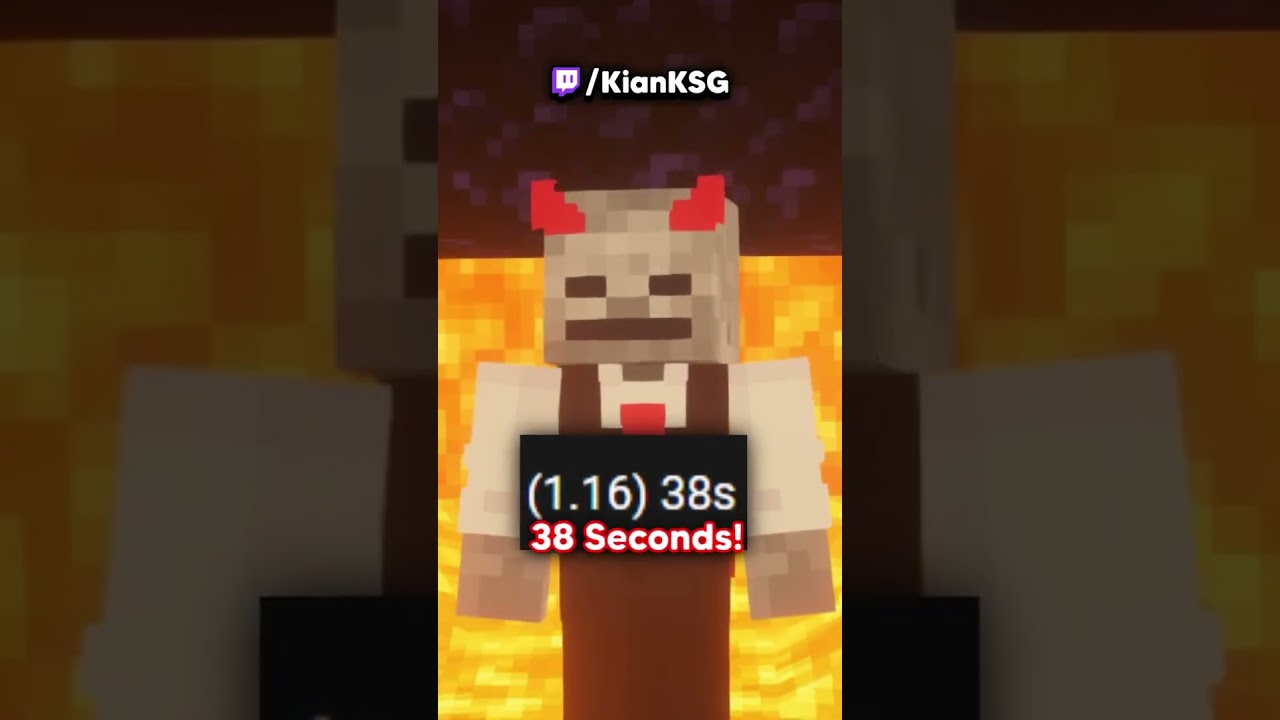 Beating a Minecraft World Record...