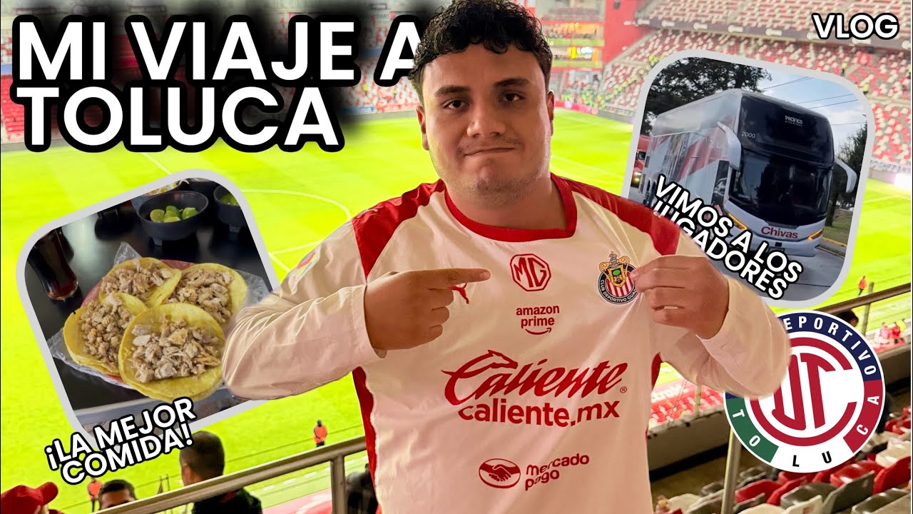 🚨¡EL VIAJE mas DIFICL del AÑO! *NOS HUMILLARON* MI VIAJE al TOLUCA vs CHIVAS