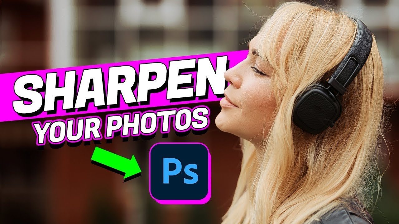 2 Powerful Ways To SHARPEN Photos! Photoshop Tutorial