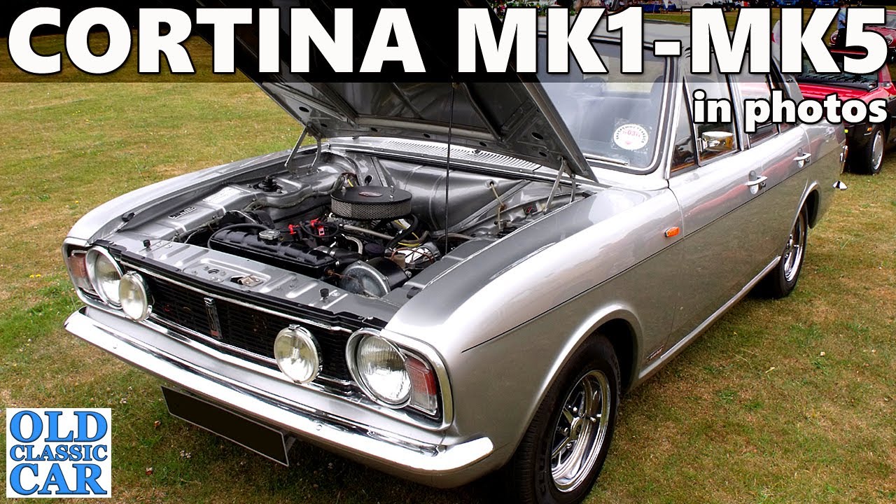 The Ford Cortina Mk1 / Mk2 / Mk3 / Mk4 / Mk5, inc Taunus & P100 Fords in photos 1962 - 1982