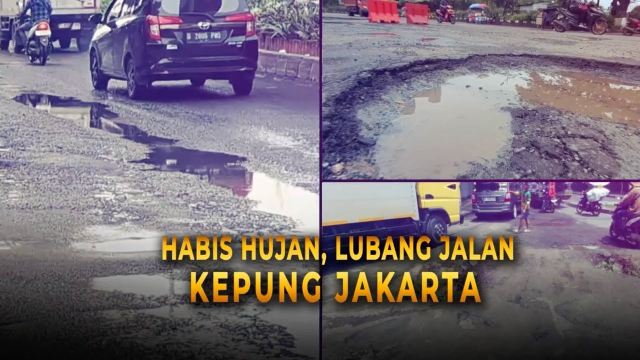 Garis Batas: Habis Hujan, Lubang Jalan Kepung Jakarta | Kabar Siang