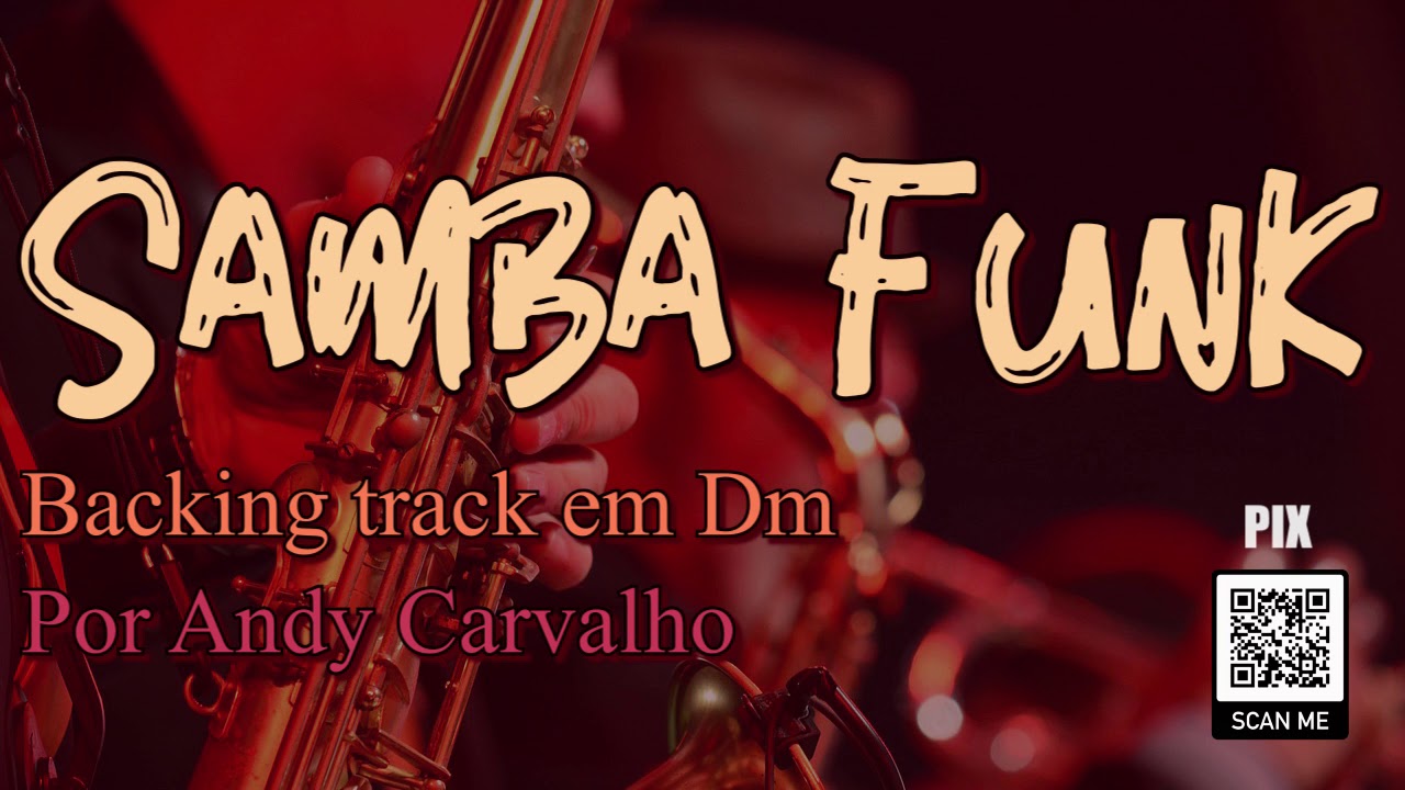 Samba Funk - Backing track in Dm