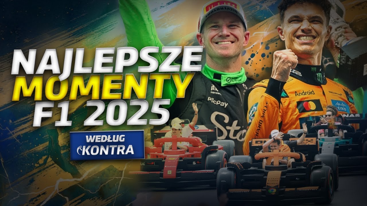 Wybraliśmy 10 NAJLEPSZYCH MOMENT&Oacute;W SEZONU 2025 F1