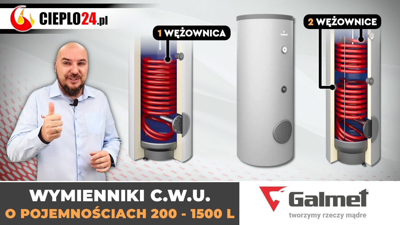 Wymienniki Galmet 200&ndash;1500L z jedną i dwiema wężownicami⚡ Sprawdź r&oacute;żnice! | Część 2 | cieplo24