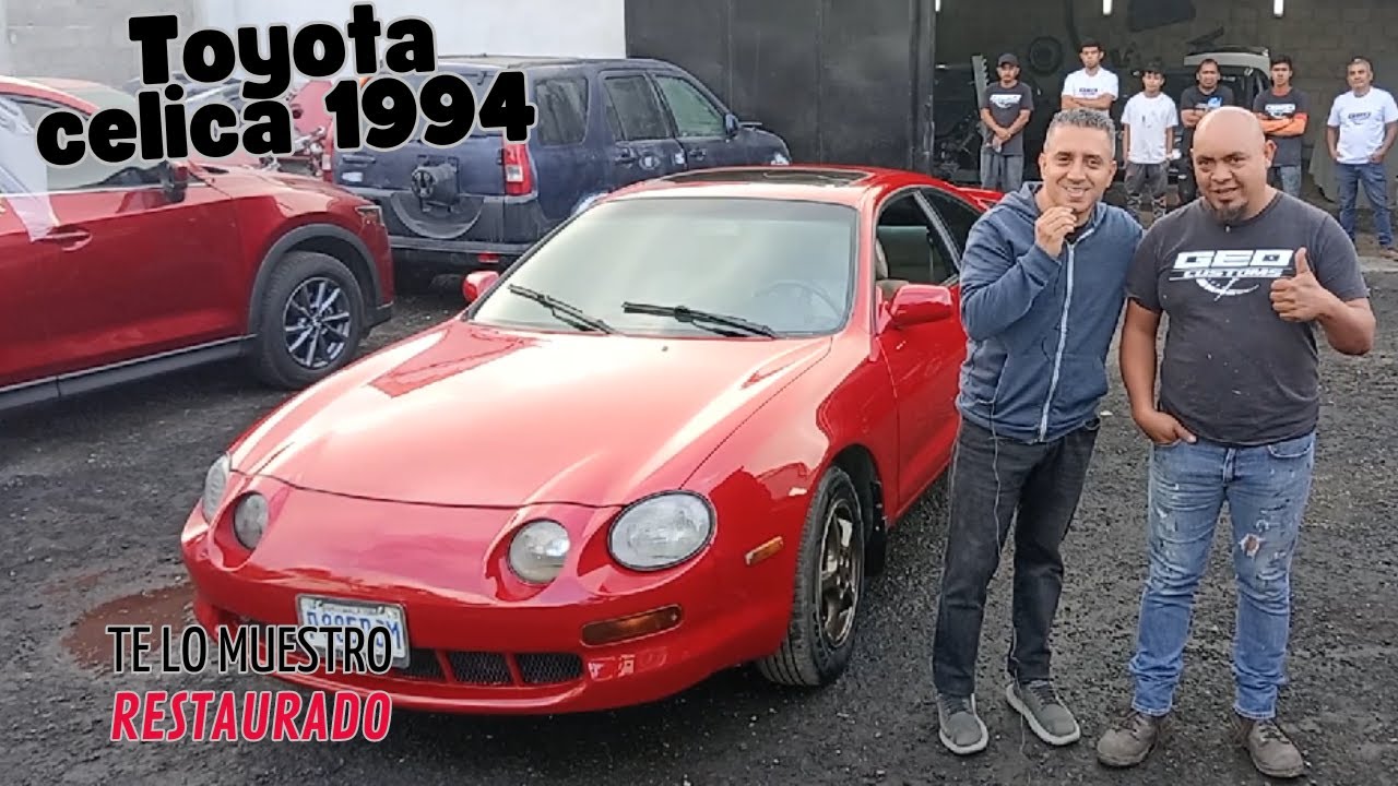 Toyota Celica 94 restaurado resultado final