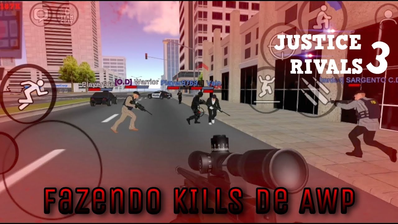 JUSTICE RIVALS 3 - Gameplay de AWP