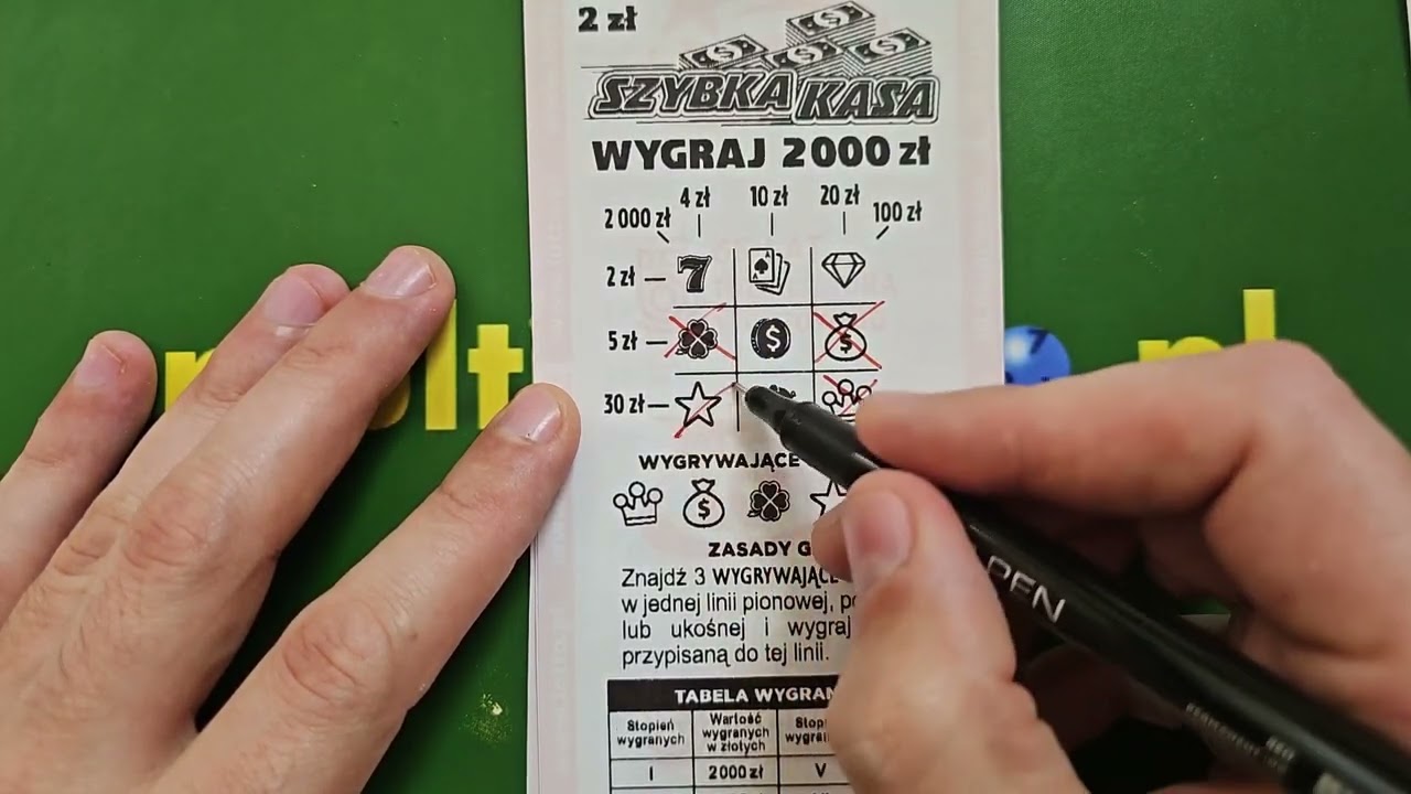 Ekspres Losy Lotto 🎲 Szybka Kasa #002 💵 10 Losów po 2 zł