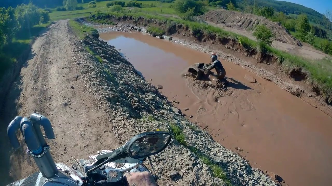 Mammut Park. 04.05-18 .Access AMX 6.46 und Kymco maxxer 450.
