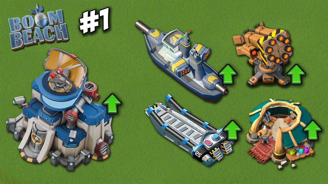 Bien d&eacute;buter sur Boom Beach ! Guide d'am&eacute;lioration !