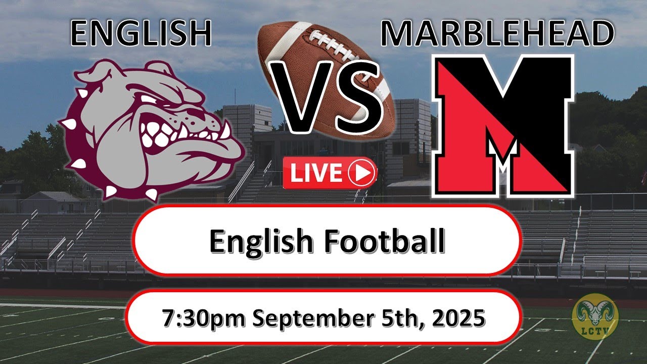 Lynn English Bulldogs vs Marblehead Magicians l High School Football