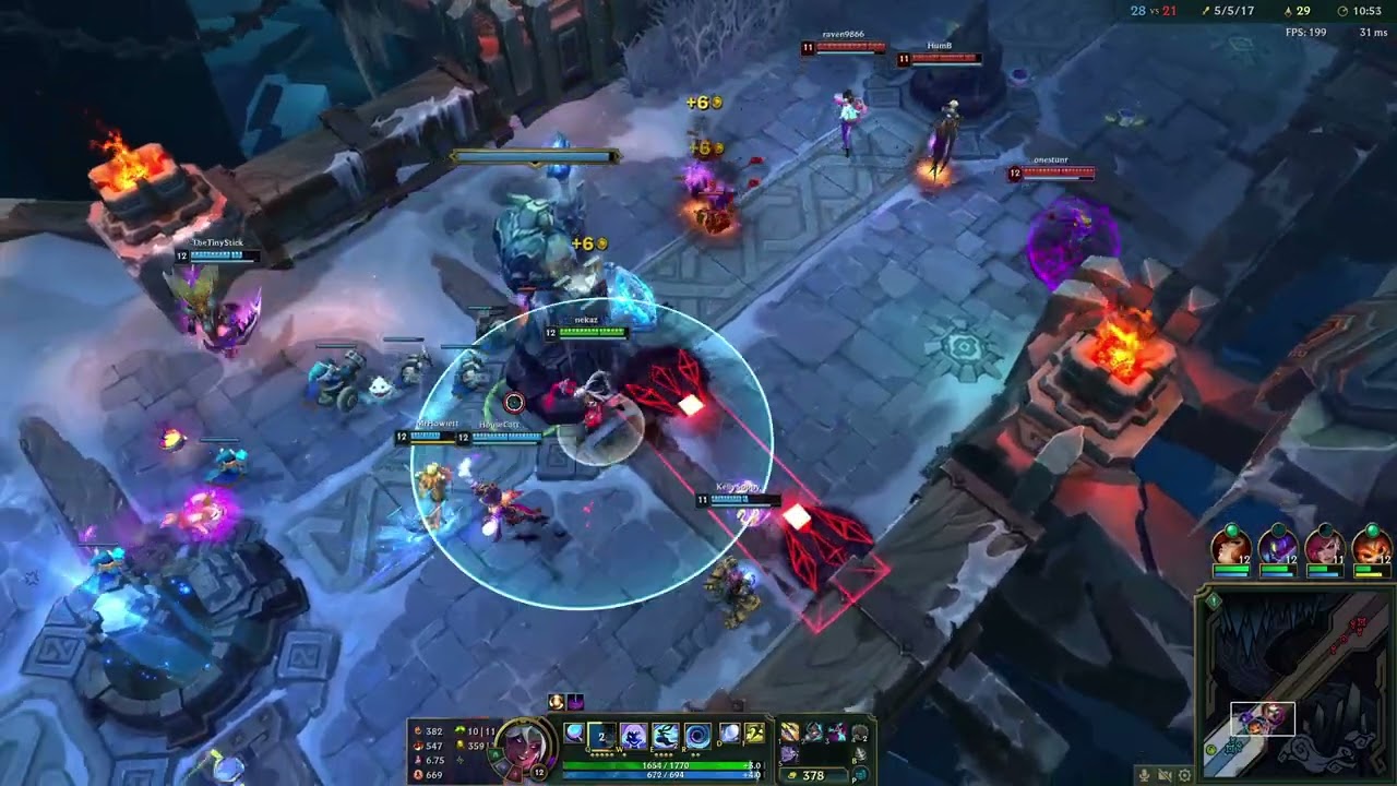League of Legends S15 ARAM Nilah (No Commentary)