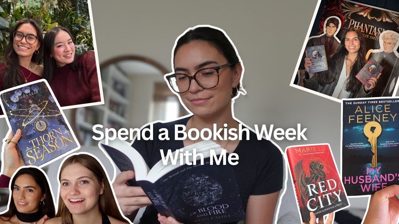 Книжная неделя 📖 | Видеоблог о чтении, книжные мероприятия, книжный шопинг, рекомендации книг и л...