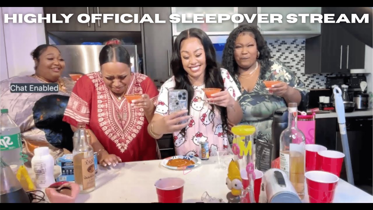 Payton B and Highly Official Sleepover Stream