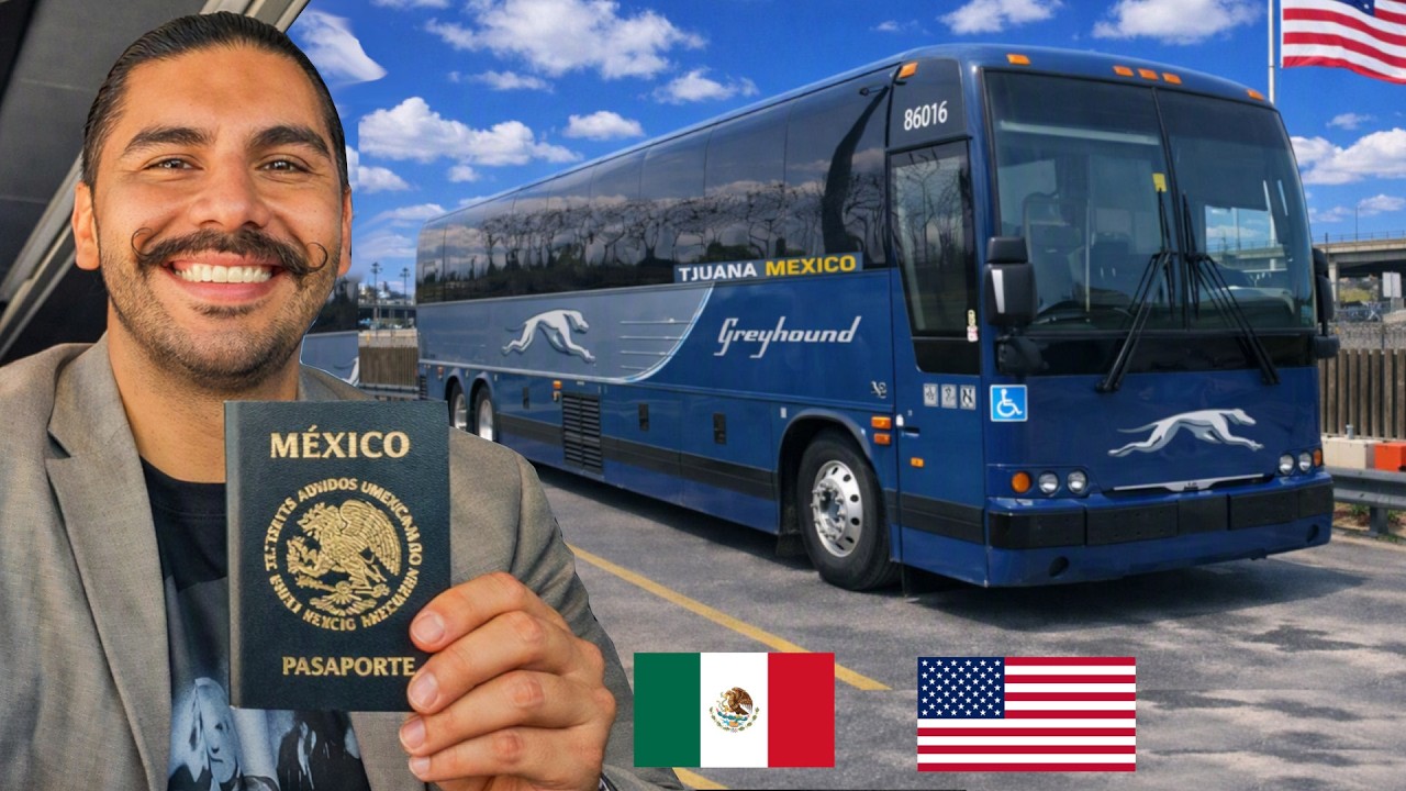 Cruc&eacute; la frontera a Estados Unidos en Greyhound Bus | Review #173  Tijuana a San DIego CA