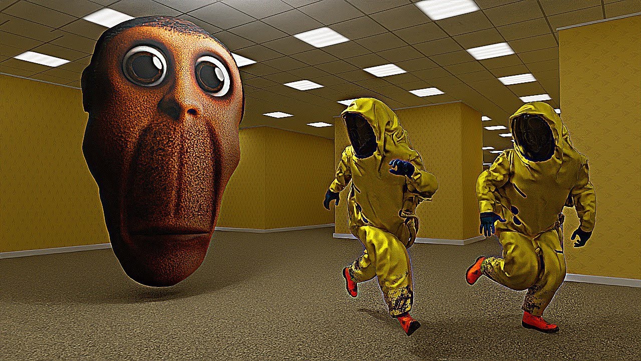 The Backrooms - Obunga Chase (Found Footage)
