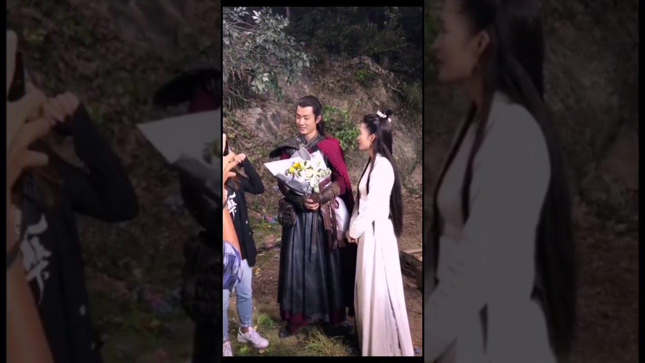 Xiao Zhan 肖战 fancam BTS for 《狼殿下》 