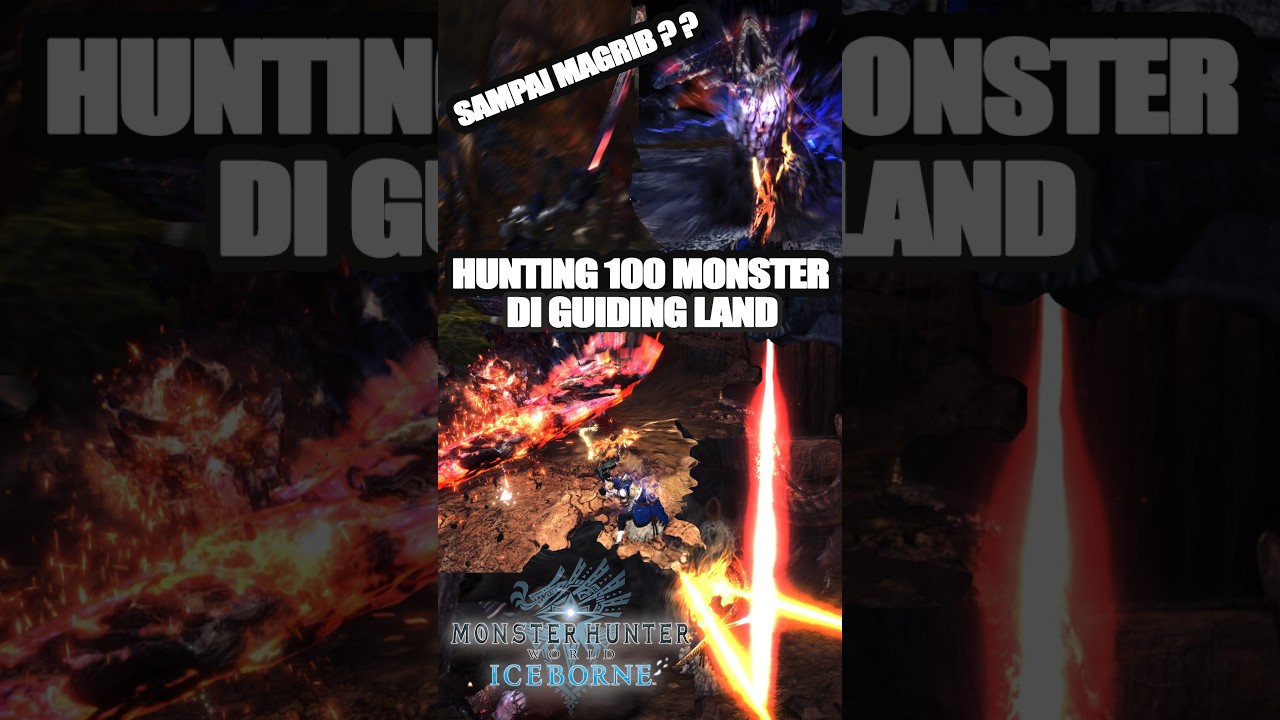 🔴 BISAKAH HUNT 100 MONSTER AMPE MAGBRIB ? ? | MHWIB #monsterhunter #mhwib