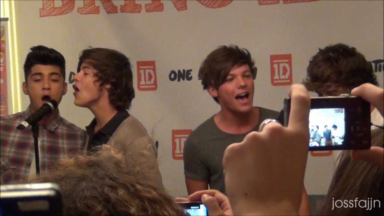 One Direction Sweden 2/10 2011 Interview & Singing