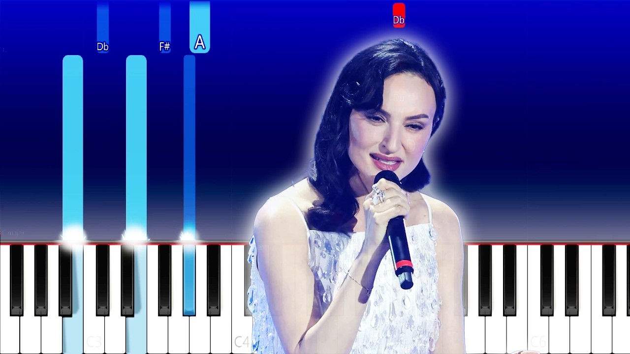 Arisa - Magica Favola (Sanremo 2026)(Piano Tutorial)