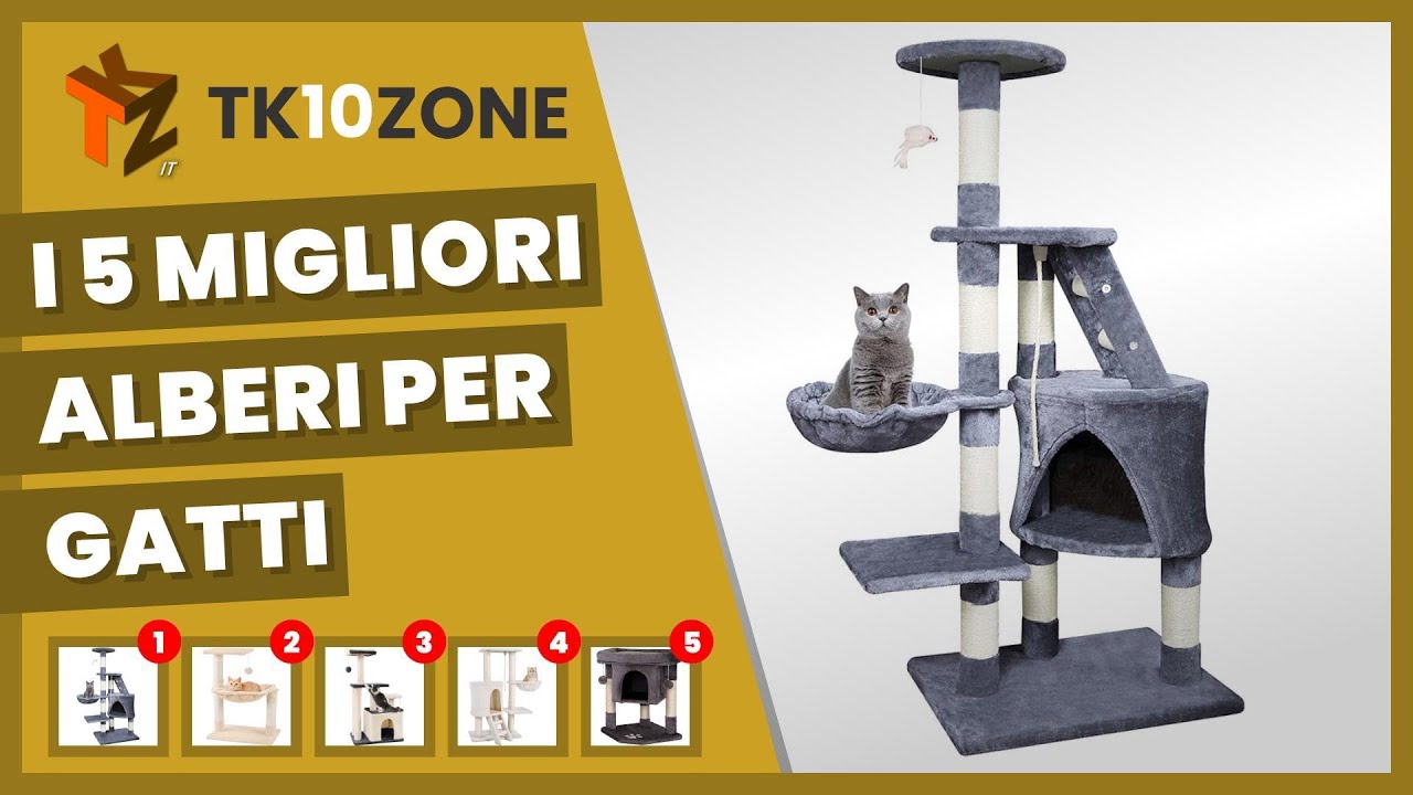 I 5 migliori alberi per gatti per artigli sani ed affilati