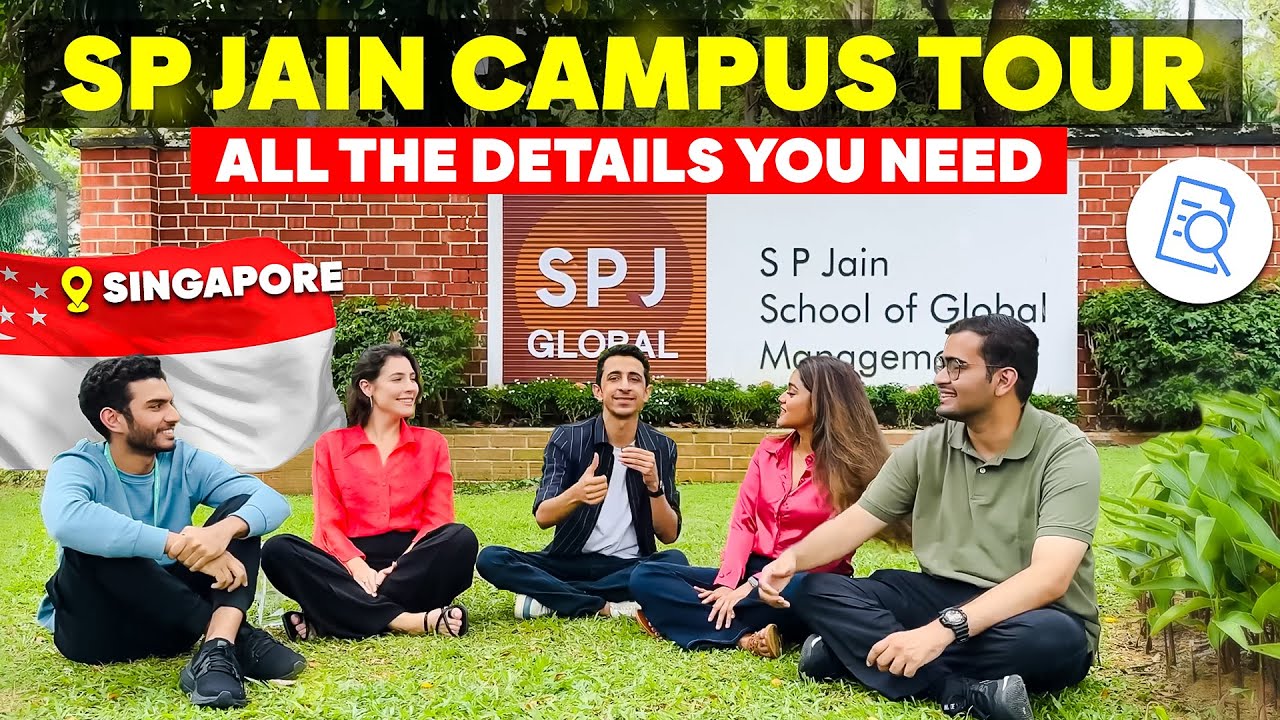 SP JAIN - Singapore Campus Tour  🇸🇬 | All the details you need