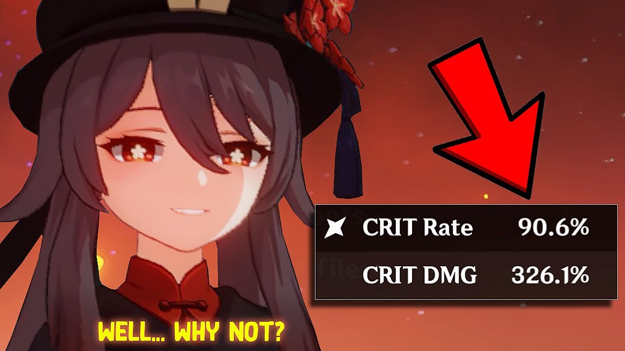 there's no way Hu Tao took 100/300 ratio too seriously