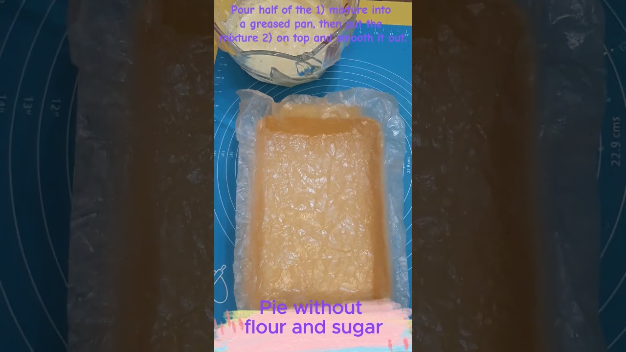 Pie without flour and sugar #shorts #sugarfree #healthy #easyrecipe