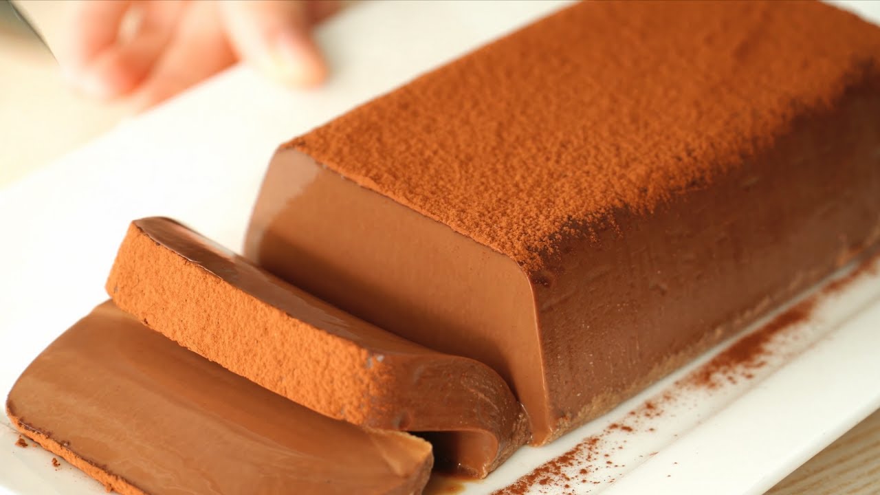 Chocolate Mousse Cake, Easy and Without Oven