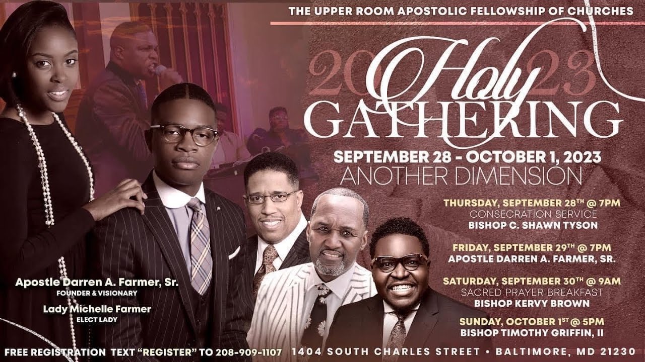 Another Dimension 2023| The Upper Room Apostolic Cathedral Headquarters with Apostle Darren Farmer