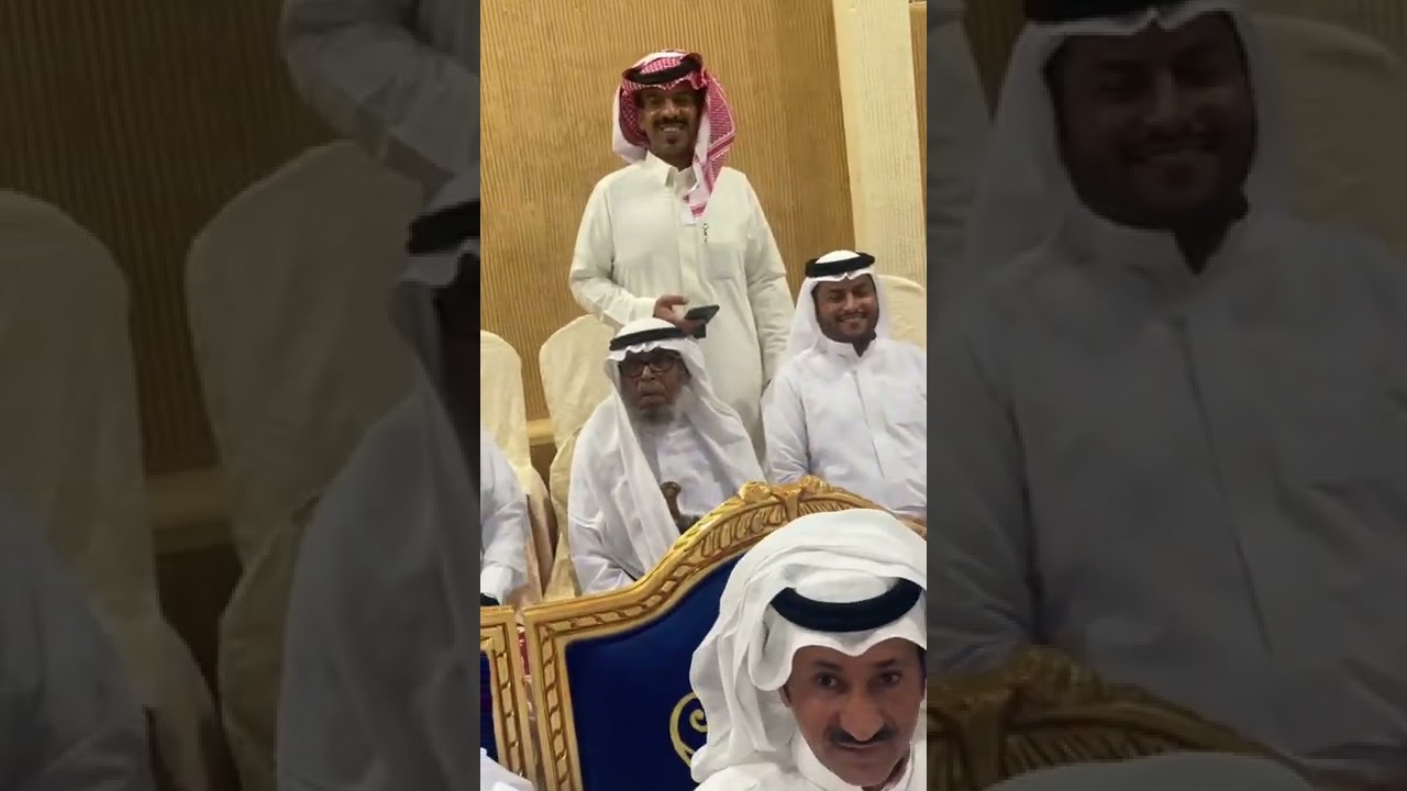 الشيخ علي بن حاسن المكرمي في ضيافة الشيخ مانع بن سالم بن منيف وال منيف