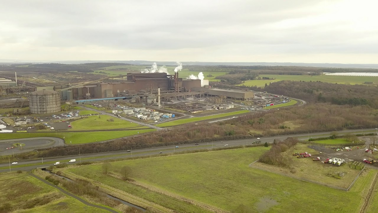 Scunthorpe British Steel Works + Ashby Ville