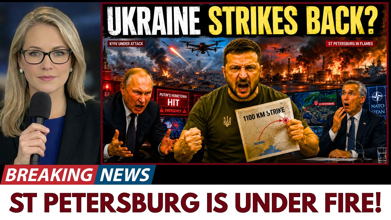 ST PETERSBURG IS BURNING: UKRAINE HIT PUTIN'S BIGGEST EVENT AND NOBODY SAW IT COMING