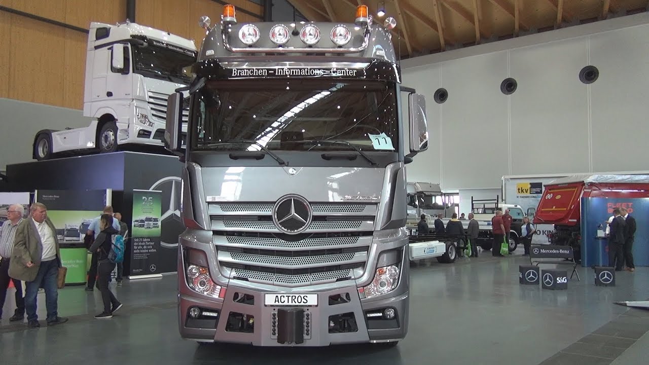Mercedes-Benz Actros 4163 Tractor Truck (2018) Exterior and Interior