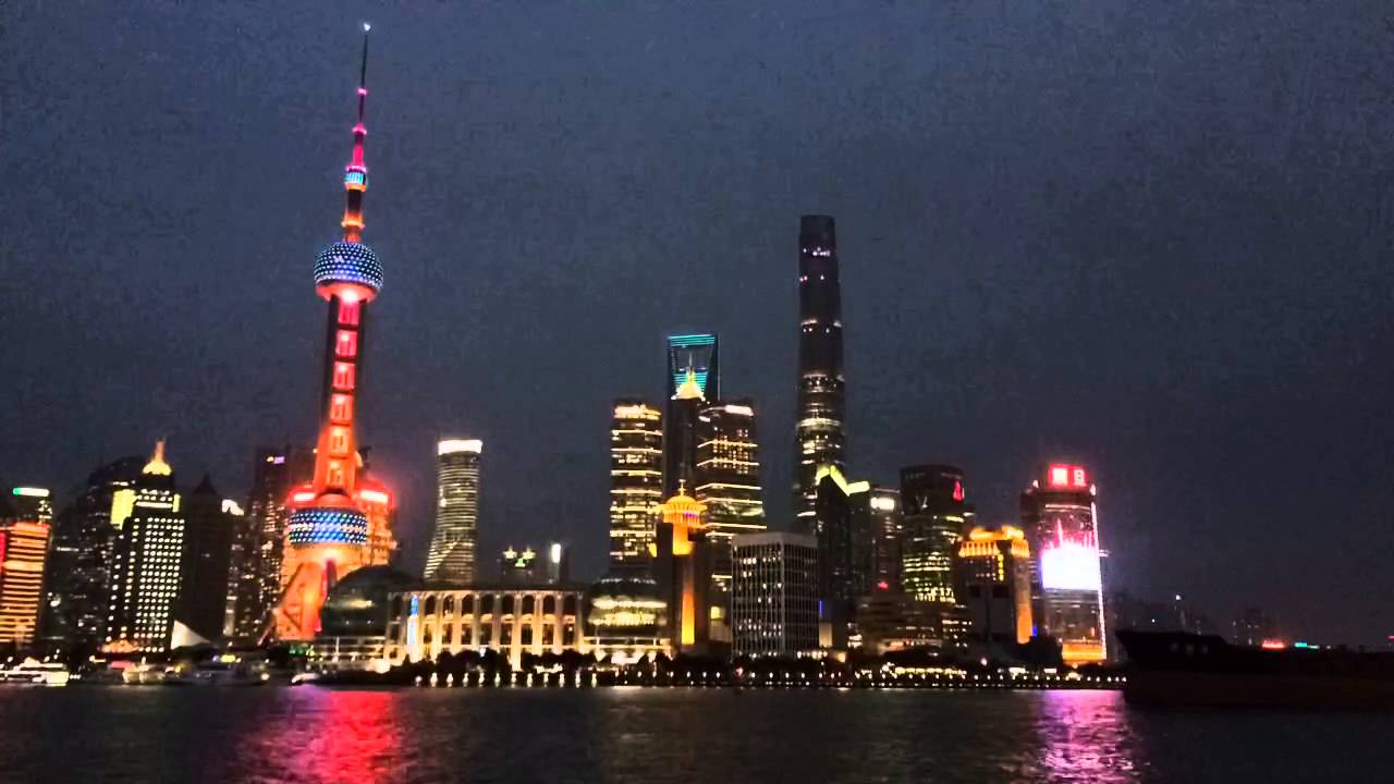 Pudong (Lujiazui) Skyline from The Bund
